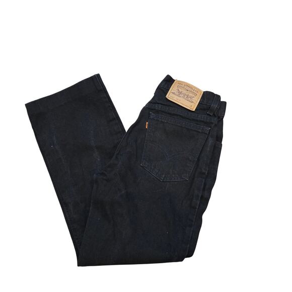 Levi's 917 Boot Cut jeans  juniors' girls size 9 color black - Picture 1 of 10